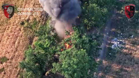 Ukrainian Drones Packed with Explosives Pounding Russian Trenches