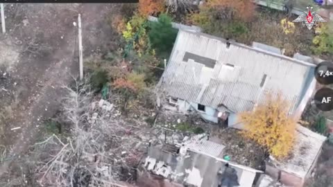 👁️🇷🇺 Ukraine Russia War | RU POV: Russian Reconnaissance Drone Observes Assault Troops | RCF