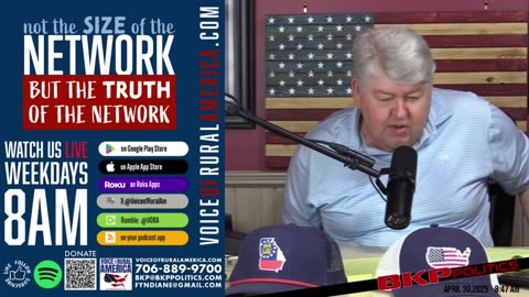 Voice of Rural America - REPLAY - April 30, 2025