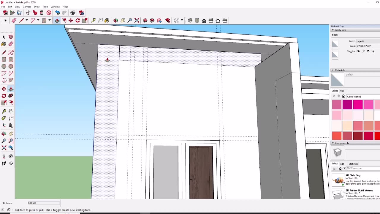tutorial design house size 6 x 6 meters 38