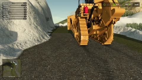 The start of a large Gold Mine on Back Country, FS25