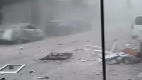 Gaza City was rocked by a series of Israeli air strikes that targeted homes and apartment buildings