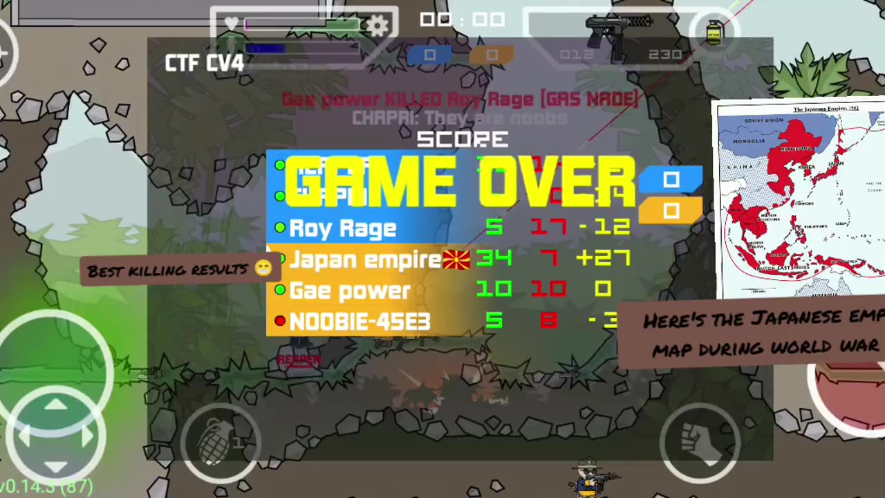 MiniMilitia Team Vs team pro match