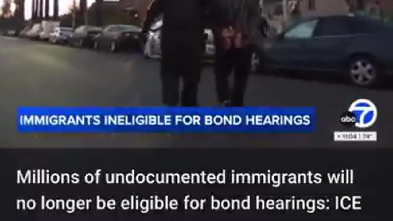 KABOOM 💥 Illegal Aliens will no longer be eligible for bond hearings if they are detained.