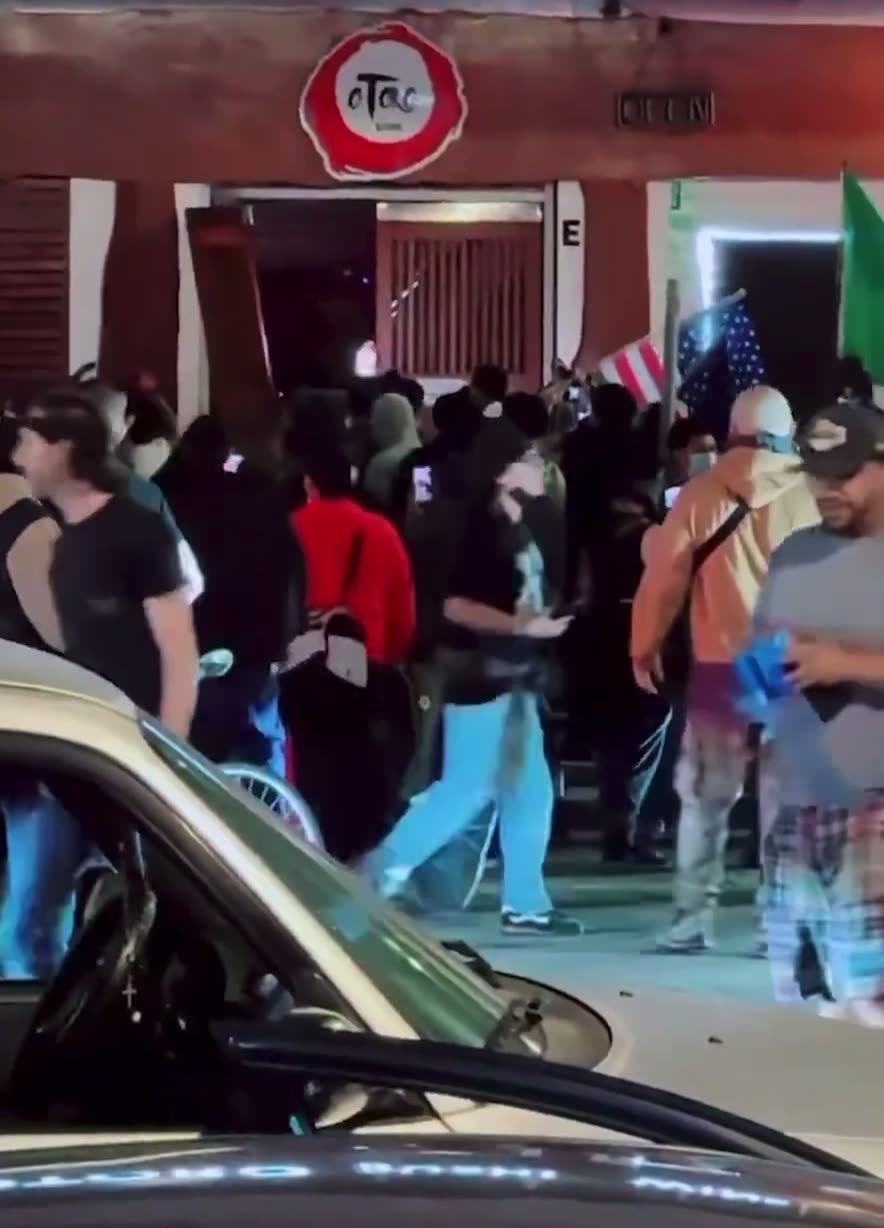 Masked LA Rioters Loot Local Sushi Restaurant, Steal Cash Register