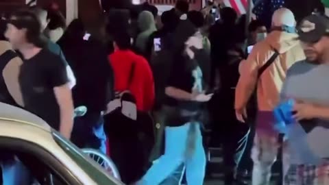 Masked LA Rioters Loot Local Sushi Restaurant, Steal Cash Register