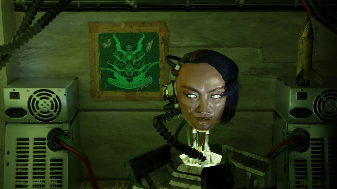 Bee 00 Female Droid Blender
