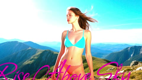 Electronic Music. Song Rise Above the Sky.