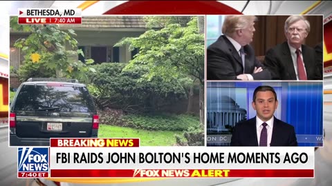"BREAKING: Federal Agents Raid John Bolton’s Home | Trump Era Fallout?"