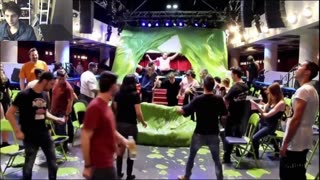 Outtake #1,109 Of The Large Green Slime Spill At A Concert Venue Fake Funny Parody Video
