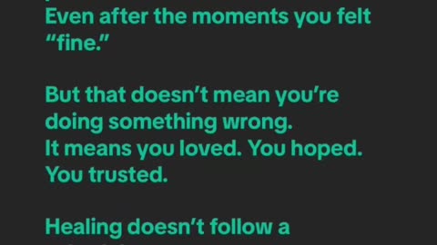 It Still Hurts! And That’s Okay