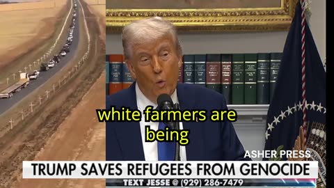 RACIST MEDIA: "TRUMP IS LYING ABOUT THE GENOCIDE OF WHITE SOUTH AFRICAN FARMERS"