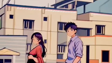 💖" (Jab Pehli Baar Nazrein Mili – Ek Pyari Anime Love Story 💖)