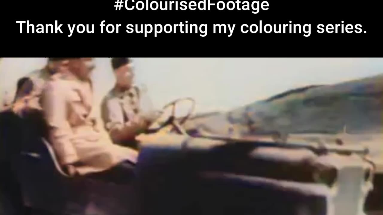 US Army Jeep Suspension Test on Rough Terrain #ColourisedHistory