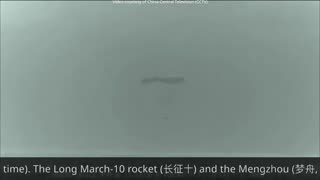 China's Long March-10 Launches Mengzhou Capsule For In-flight Abort Test