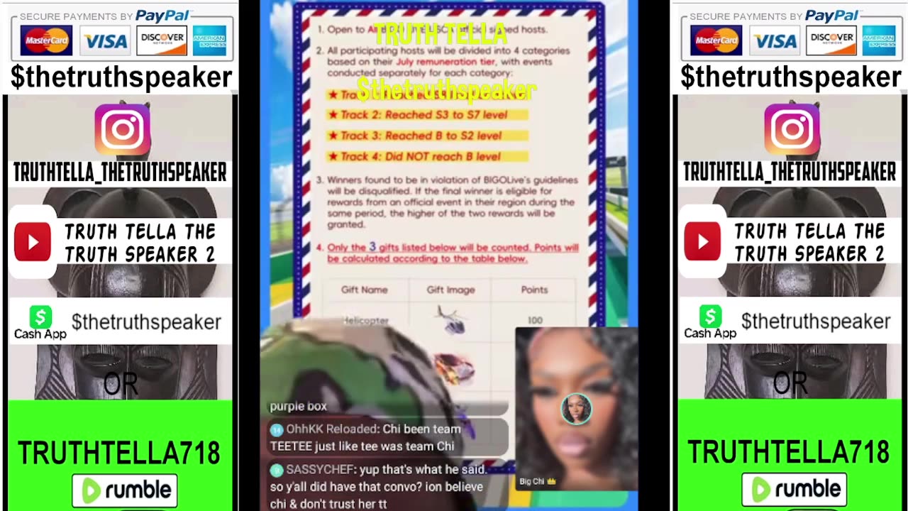 PRETTY TEETEE LIVE RESPONSE TO BIG YAYO AIRING OUT ALL HER BUSINESS