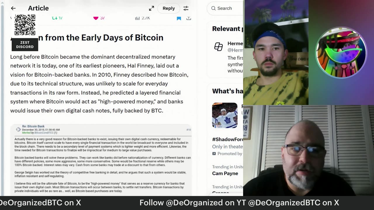 DeOrganized Nightly - Wednesday 5/7 News, Building on Bitcoin, Innovations on Stacks