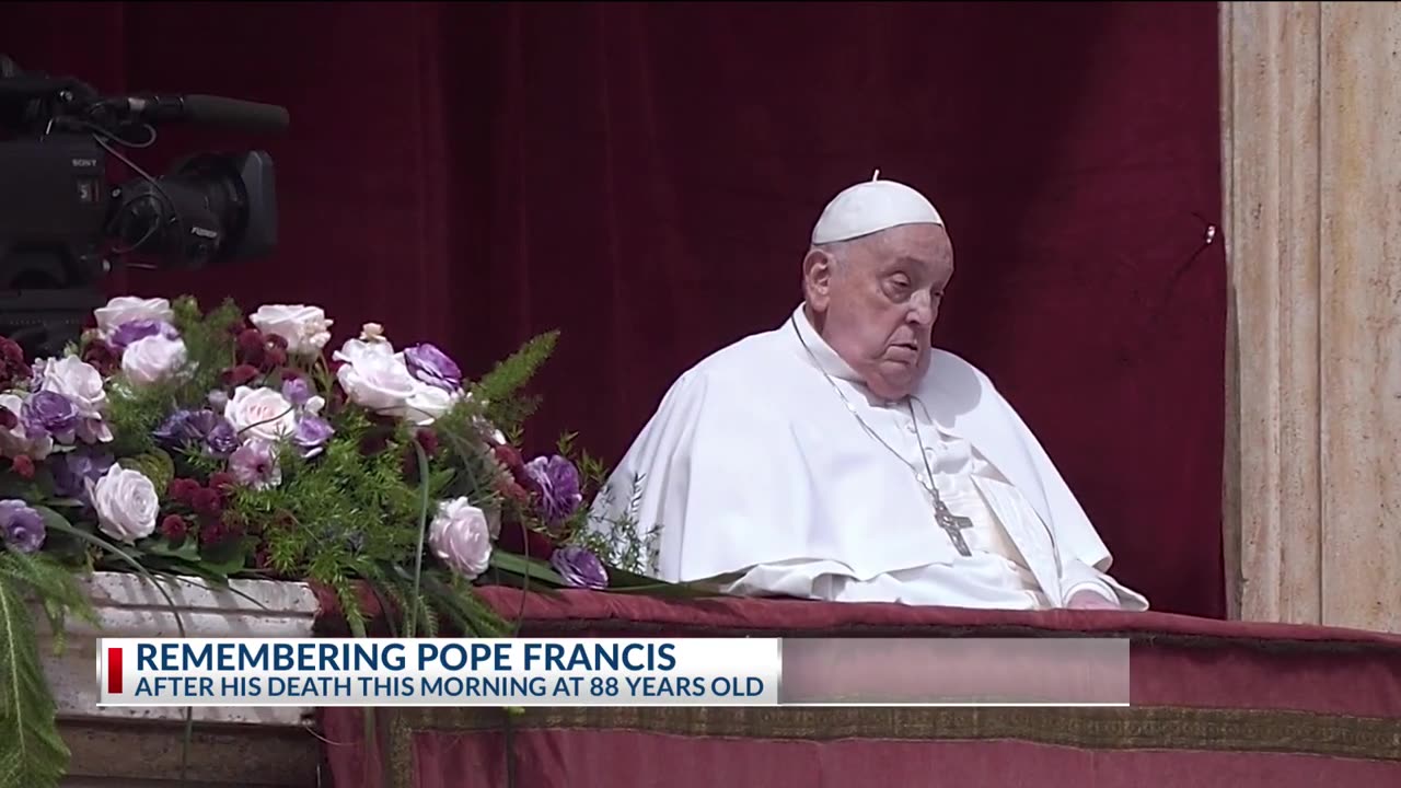 Local religious leaders react to Pope Francis' death