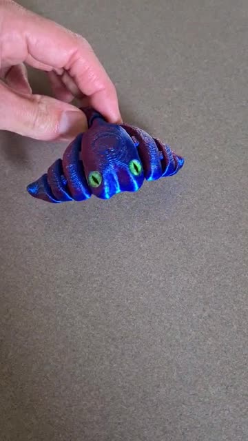 Manta Ray Flexi Toy – 3D Printed Ocean Creature Model