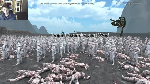 1,000 Stormtroopers VS 1,000 Clone Troopers From Star Wars Series In Ultimate Epic Battle Simulator