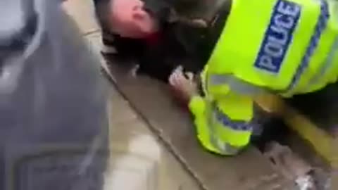 Liverpool right after the incident happened 33 on the police van