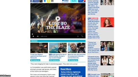 Crans Montana a Hero 'Emerges'