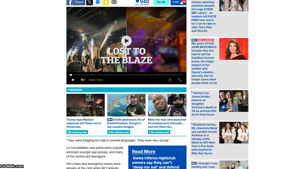 Crans Montana a Hero 'Emerges'