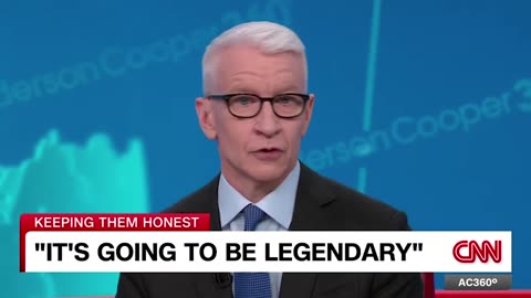 Anderson Cooper: Trump took a victory lap at Department of Justice