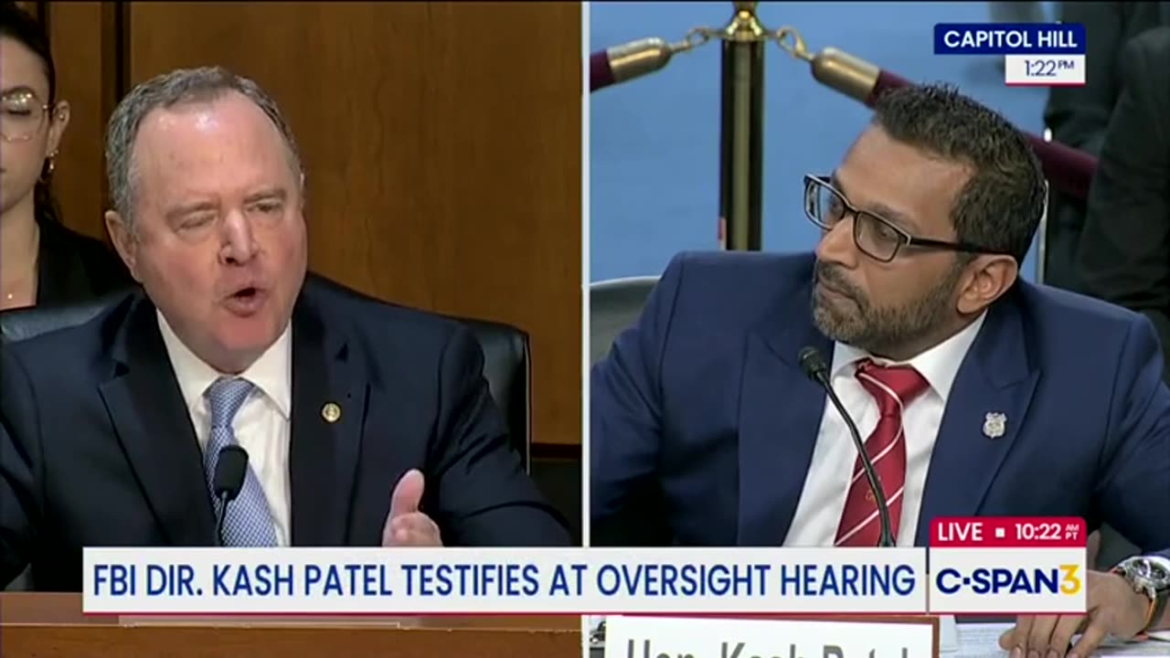 Kash Patel Goes Nuclear On 'Political Buffoon' Adam Schiff
