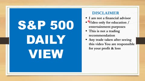 S&P 500 daily view - 16th July