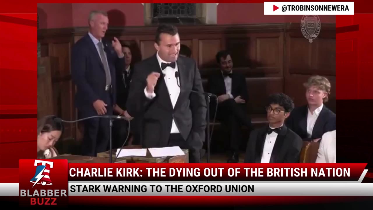 Charlie Kirk: The Dying Out Of The British Nation