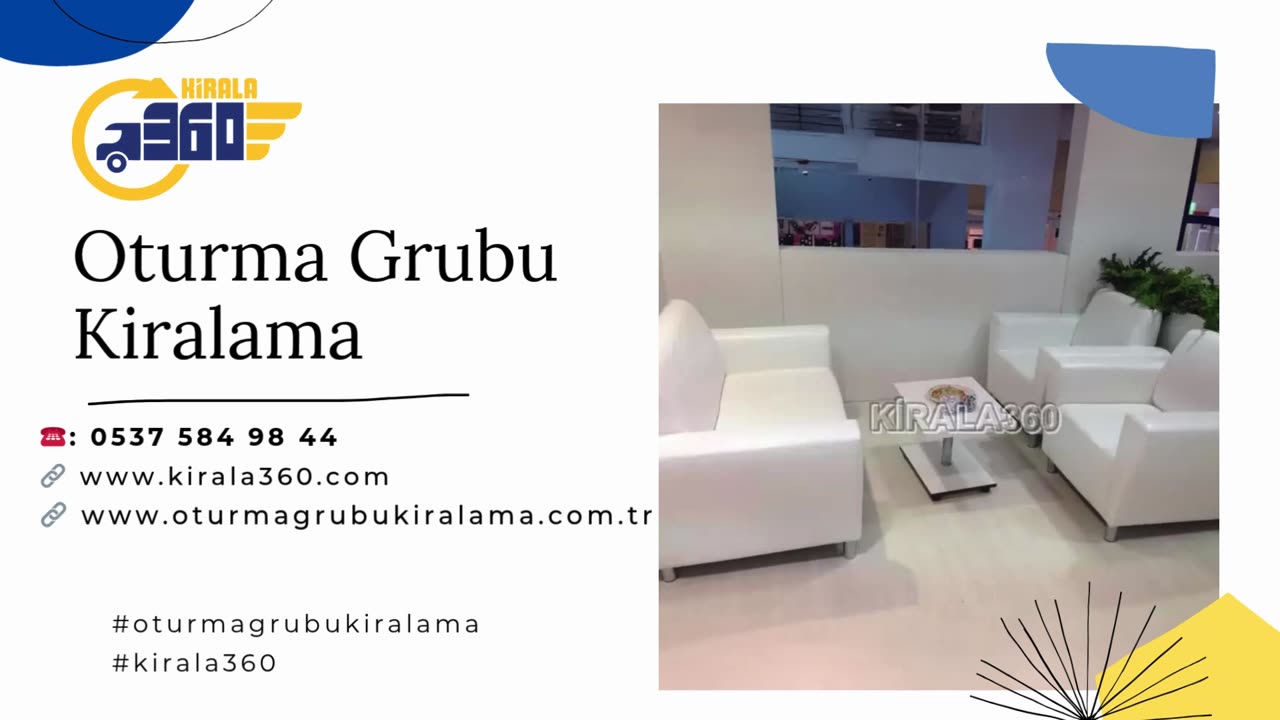 Oturma Grubu Kiralama 2025