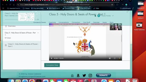 5/8/25 Jessie Czebotar: Holy Doors and Seats of Power Pt1 Cont
