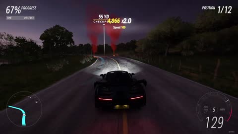 Forza Horizon 5 - Wetland Charge in a McClaren Senna!