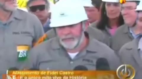 2008 - LULA DIZ QUE FIDEL É O ÚNICO MITO VIVO DA HISTÓRIA