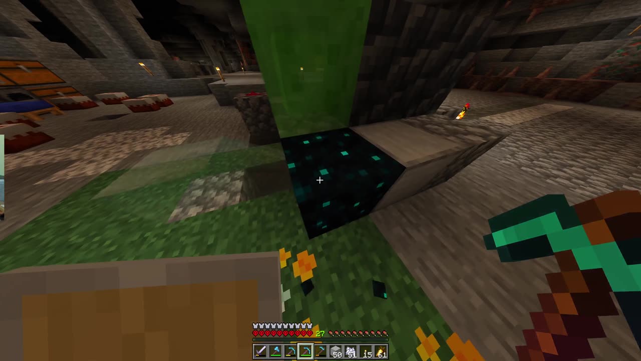Playing some Minecraft Hardcore with my son. (Part 4... again...)