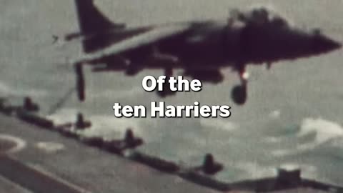 British Harriers VS Argentine Mirages in the Falklands