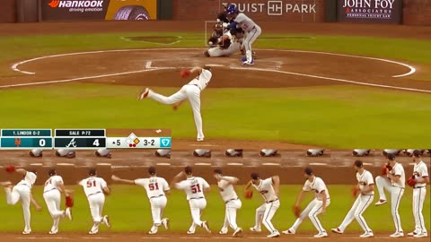 Prototype 502: Atlanta Braves Chris Sale strikeout in 8.2 scoreless vs Mets June 18 2025