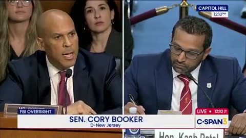 🔥Kash Patel just SHUT DOWN Cory Booker for ten minutes STRAIGHT.