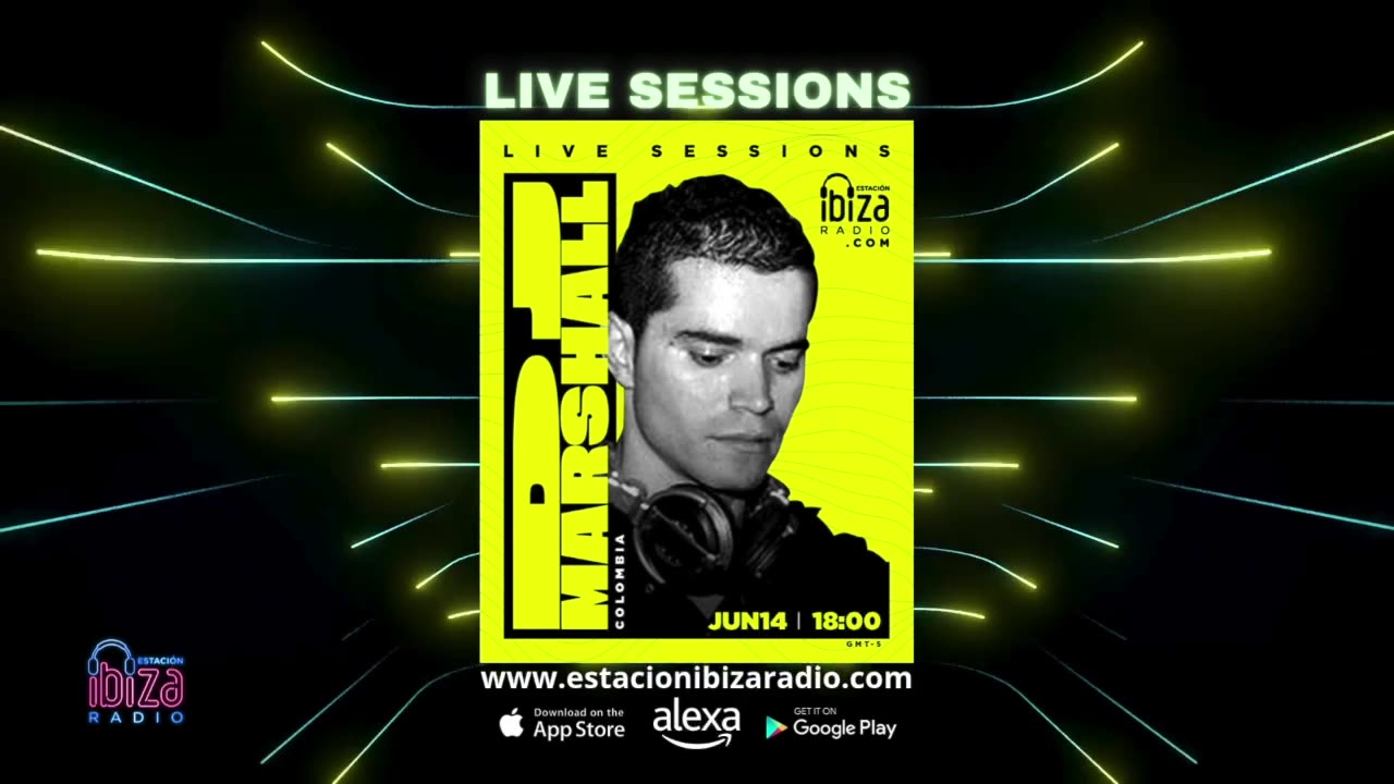 DJ Marshall Live Sessions - Sábado 14 junio 2025