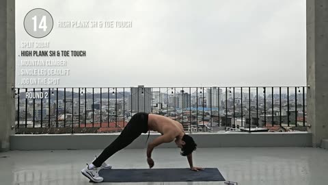1 20 Min Full Body Workout at Home Fat burn & No Equipment