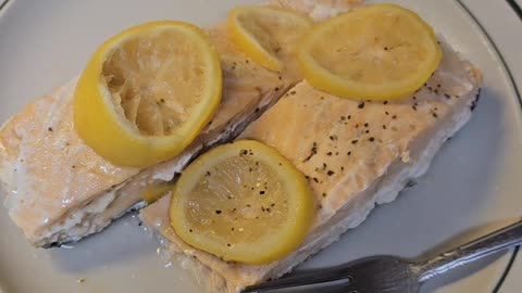 Slow Cooked Salmon in a Crockpot