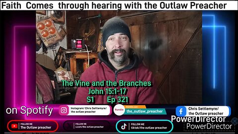 The Vine and the Branches John 15:1-17 S1 Ep 321