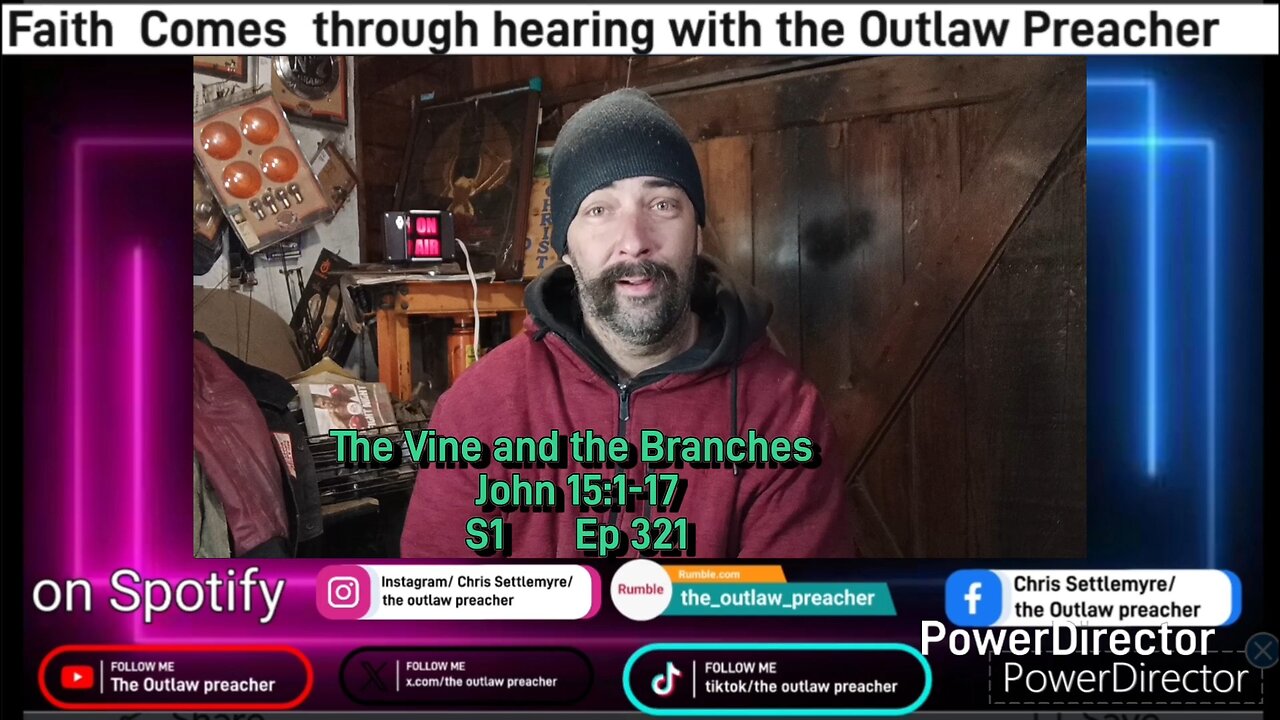 The Vine and the Branches John 15:1-17 S1 Ep 321