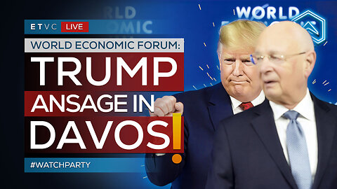 🟥 WEF: TRUMP spricht in DAVOS zur NWO & GRÖNLAND! | #WATCHPARTY