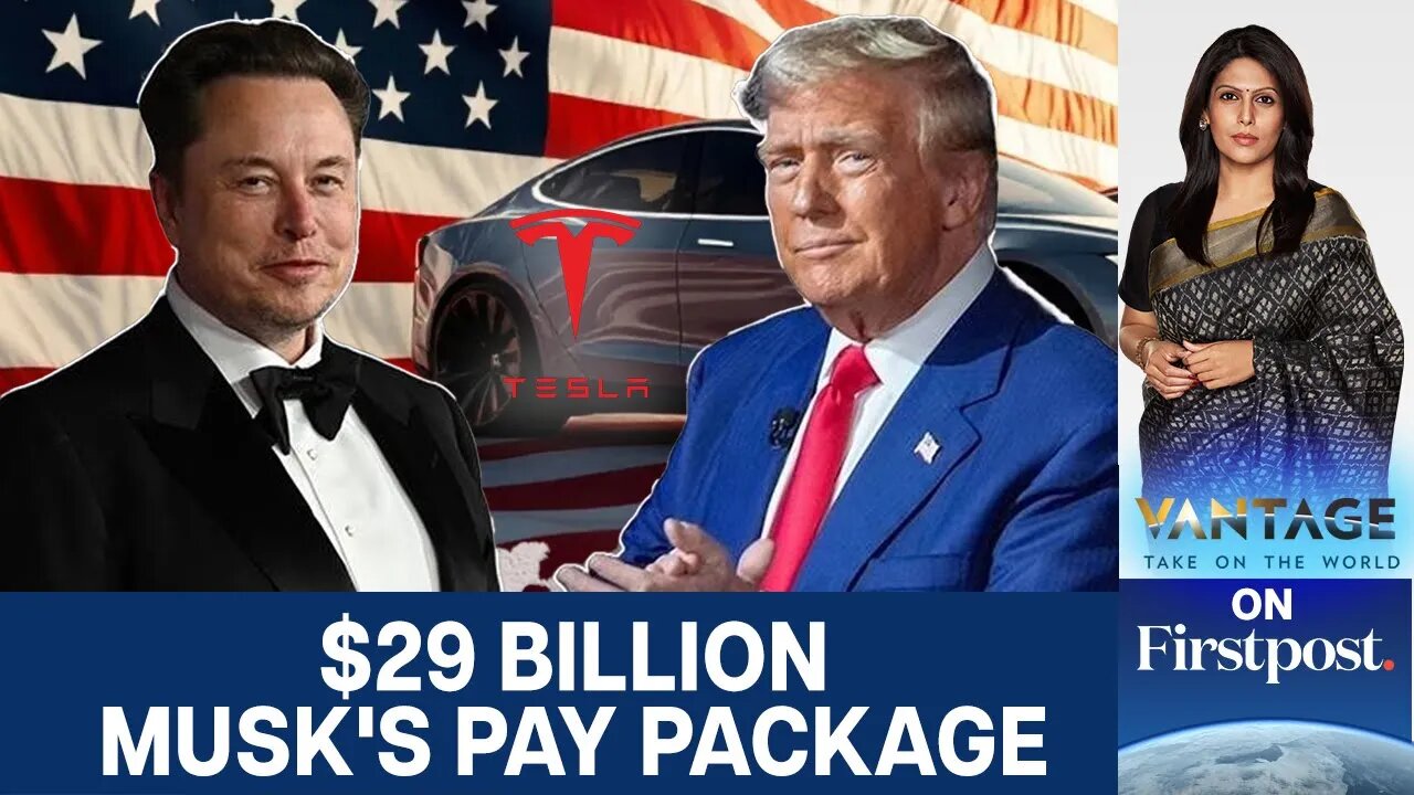 Tesla's $29 Billion Gamble: Why Elon Musk Just Got Huge pay Package Again |Vantage with Palki Sharma