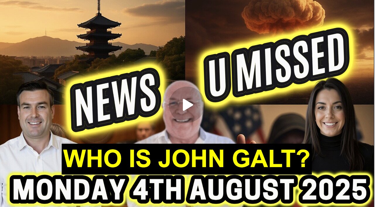 CHARLIE WARD DAILY NEWS- NY/ NJ EQ, TRUTH ON HIROSHIMA, MAXWELL TO GET A PARDON? WHO IS JOHN GALT?