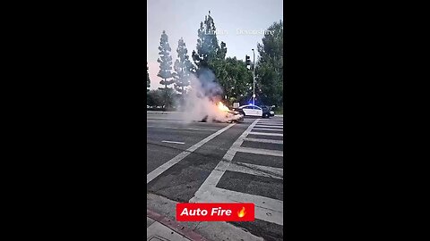 Looks like someone's car went full "Ring of Fire"