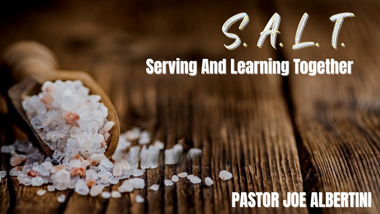 August 10, 2025 | Serving Together| Pastor Joe Albertini |