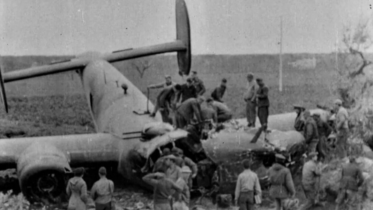 B-24H Radio Operator liberated from the wreckage of his crashed bomber in Italy on April 3rd 1944
